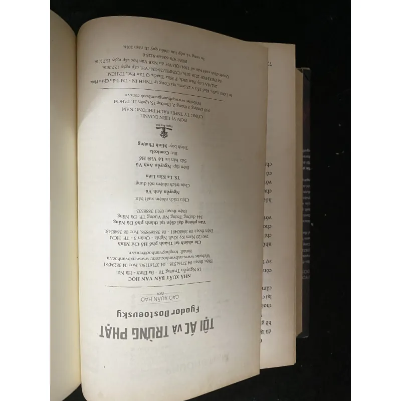 Tội ác và hình phạt của nhà văn Nga Fyodor Dostoevsky. 1030702