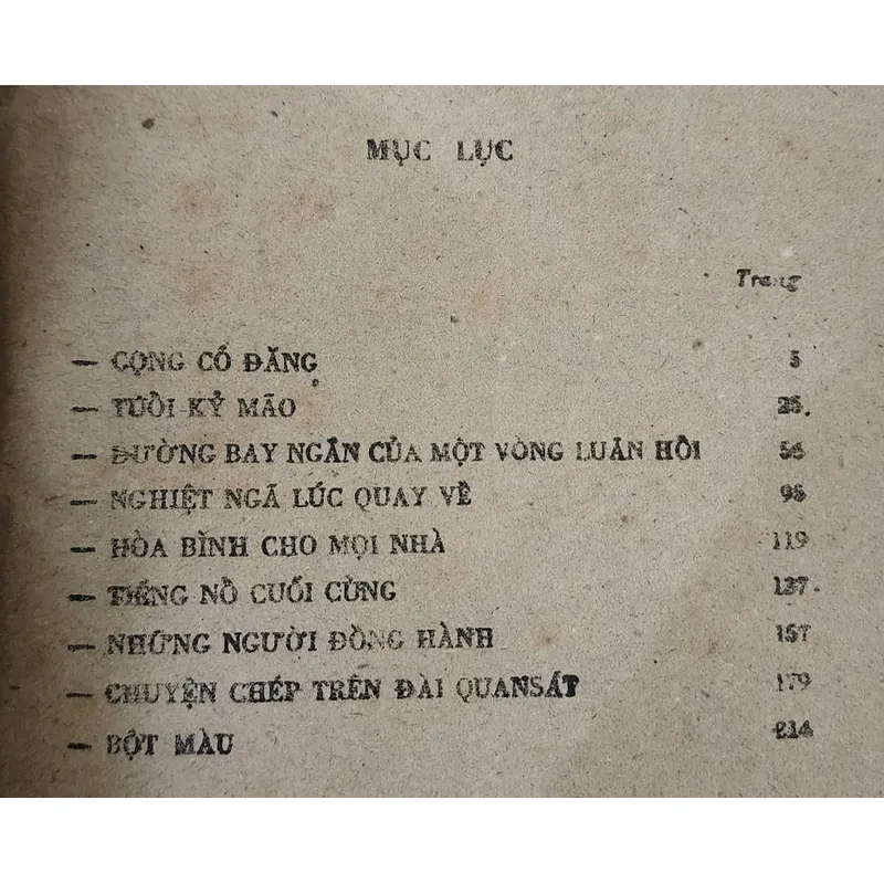 Tập truyện ngắn CỌNG CỎ ĐẮNG (Giải thưởng của Hội nhà văn TPHCM 1985-1986) 726048