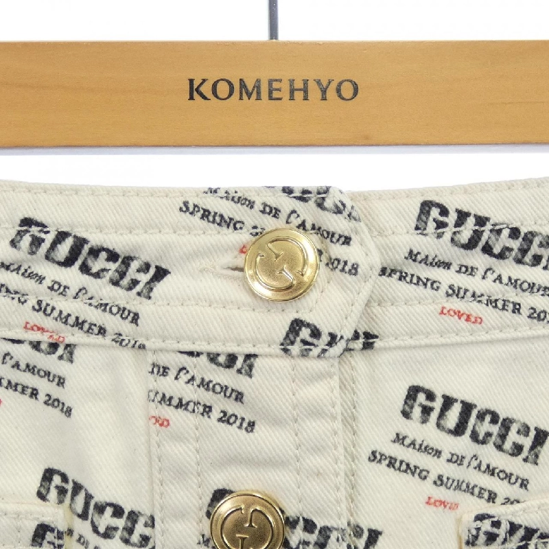 【Mã giảm giá】Gucci GUCCI chân váy 652875