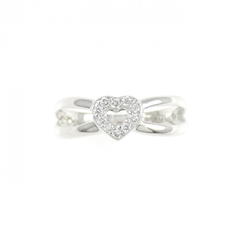 Nhẫn kim cương hình trái tim K18WG 0.08CT - Hàng hiệu Chính hãng 849683