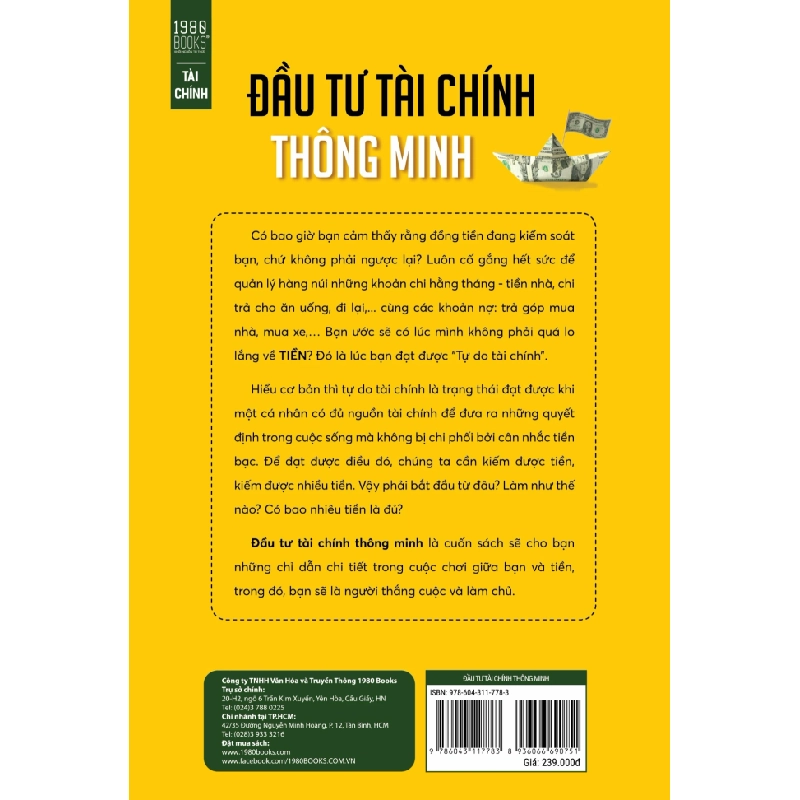 Đầu Tư Tài Chính Thông Minh - Con Đường Làm Giàu Cho Người Biết Nắm Bắt Cơ Hội - Lý Tiếu Lai 281393