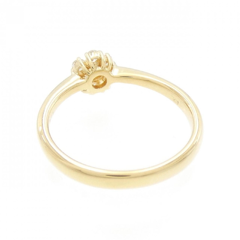 Nhẫn kim cương hoa K18YG 0.15CT - Hàng hiệu Authentic 856292