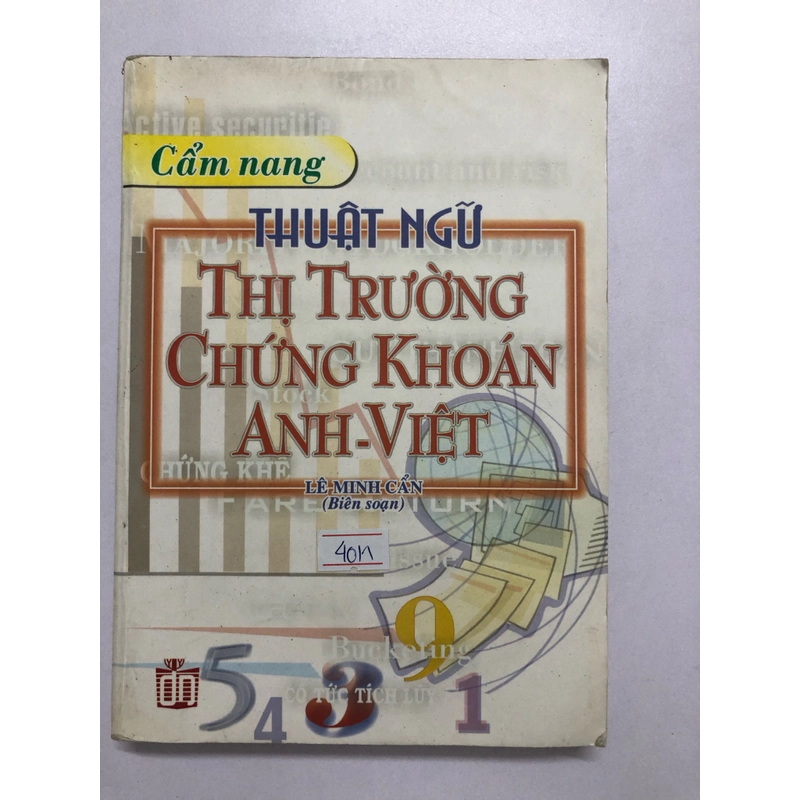 CẨM NANG THỊ TRƯỜNG CHỨNG KHOÁN ANH - VIỆT - 350 trang, nxb: 2003 314938