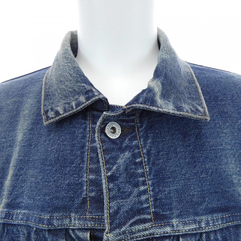 Áo khoác denim SAINT MICHAEL SM-HR8-0000-C39 - Hàng hiệu Authentic 894116