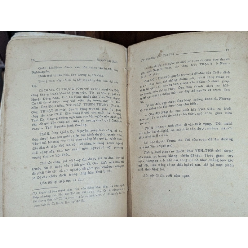 Từ yên báy đến côn lôn 1930 - 1945 ( hồi ký Nguyễn Hải Hàm tức Ký Thân ) 465932