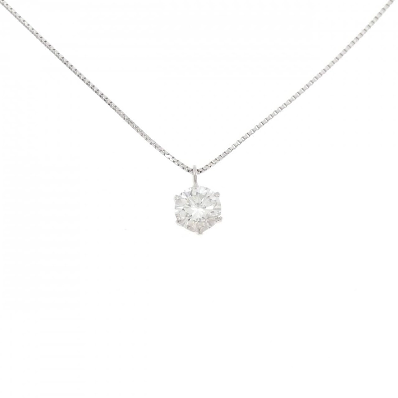 Dây chuyền kim cương Solitaire PT900/PT850 0.511CT - Hàng hiệu Chính hãng 863471