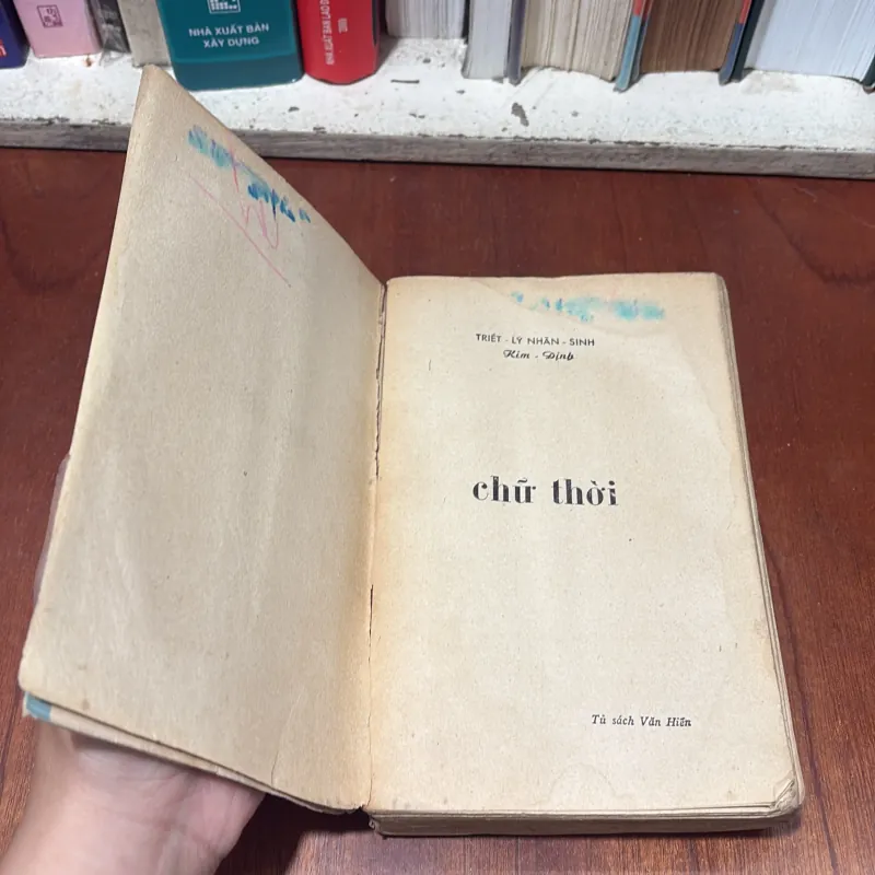 II Sách Xưa: Chữ Thời - Kim Định - NXB Văn Hiến - 1967 746662