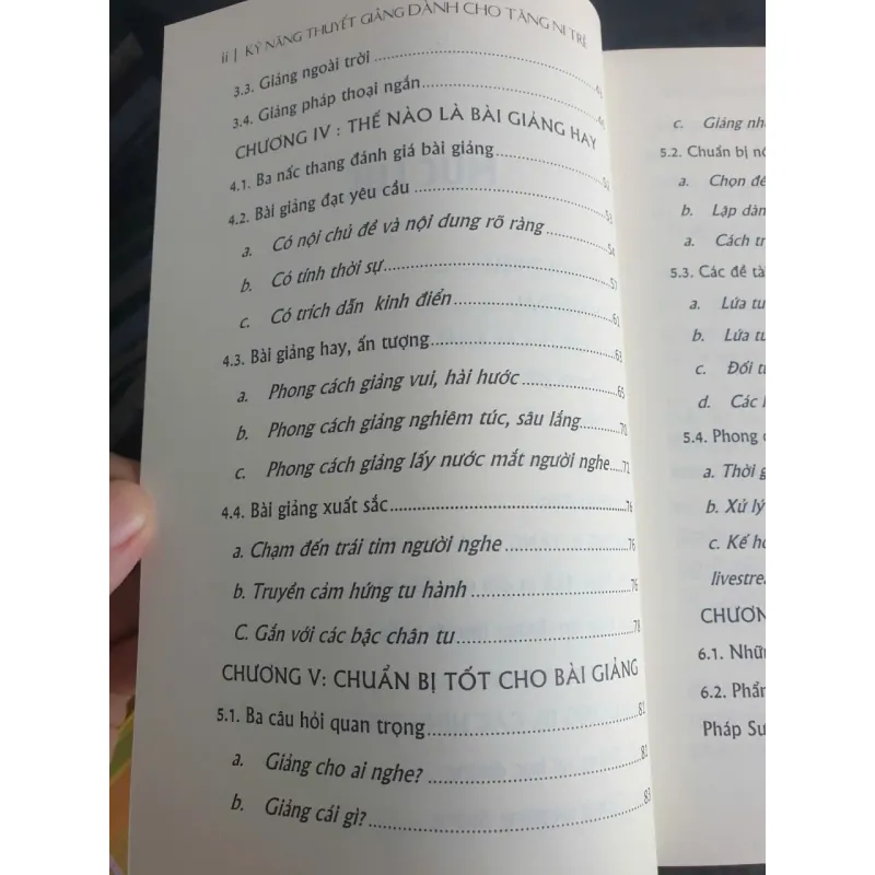 Sách Kỹ Năng Thuyết Giảng Dành Cho Tăng Ni Trẻ - Quảng Tịnh 641299