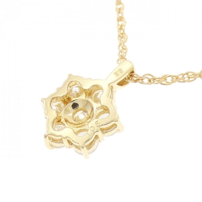 K18YG Hoa Kim Cương Dây Chuyền 1.05CT - Hàng hiệu Chính hãng 859930