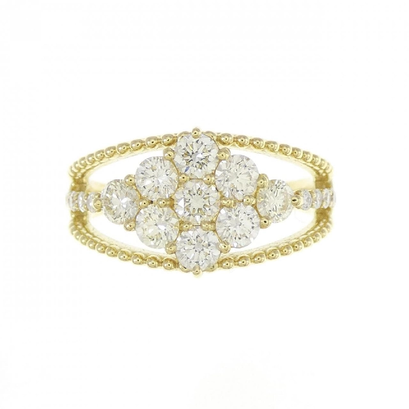 Nhẫn kim cương K18YG 1.01CT - Hàng hiệu Authentic 855938