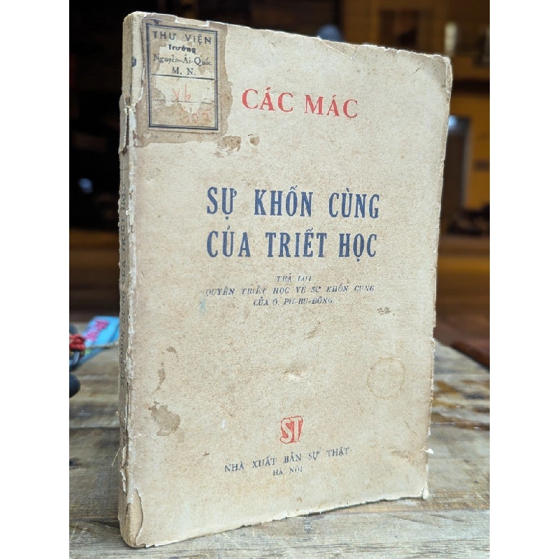 SỰ KHỐN CÙNG CỦA TRIẾT HỌC - CÁC MÁC 273372