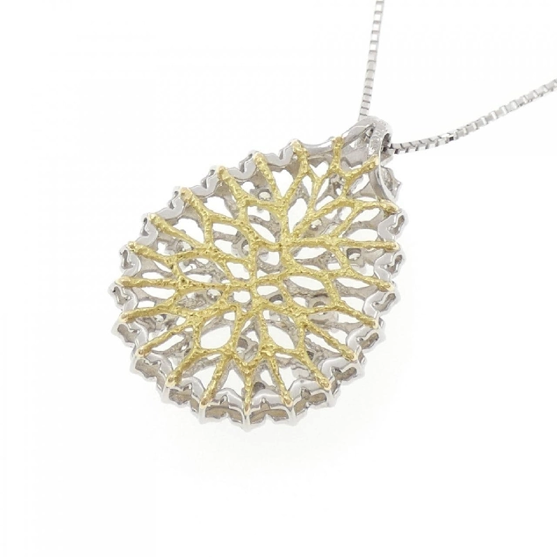 K18WG/K18YG Dây chuyền kim cương 1.09CT - Hàng hiệu Chính hãng 862124