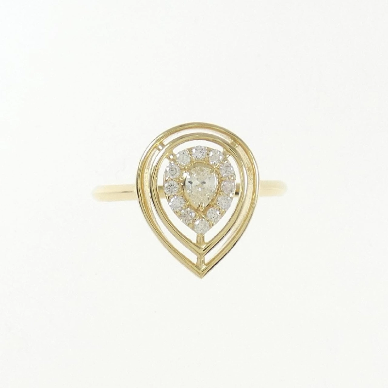 【Sản phẩm mới】Nhẫn kim cương K18YG 0.20CT 673347