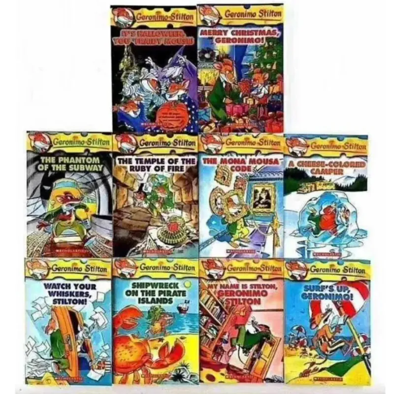 Sách - Geronimo Stilton tập 11~20, sách màu đẹp TẶNG AUDIO 756577