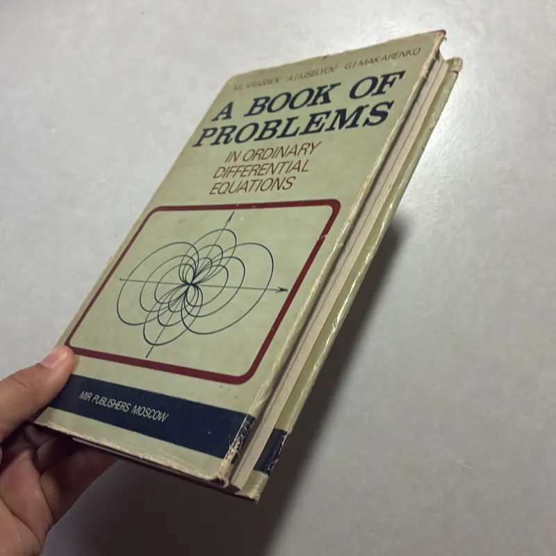 A BOOK OF PROBLEMS IN ORDINARY DIFFERENTIAL EQUATIONS 745235