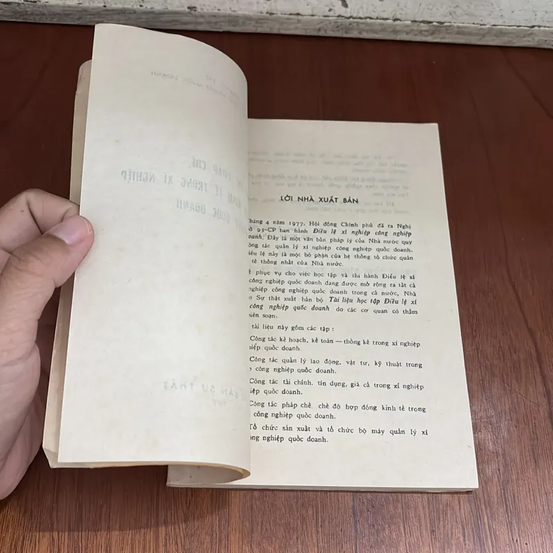 I Công Tác Pháp Chế, Chế Độ Hợp Đồng Kinh Tế Trong Xí Nghiệp Công Nghiệp Quốc Doanh - 1977 604880
