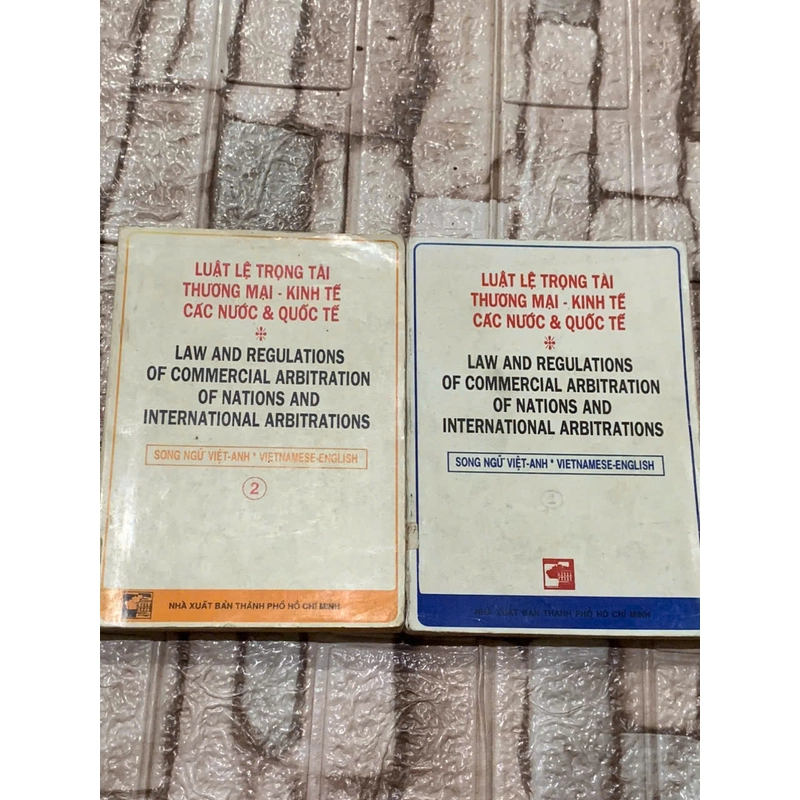 LUẬT LỆ TRỌNG TÀI KINH TẾ - THƯƠNG MẠI CÁC NƯỚC VÀ QUỐC TẾ- 2 TẬP- SONG NGỮ 539906