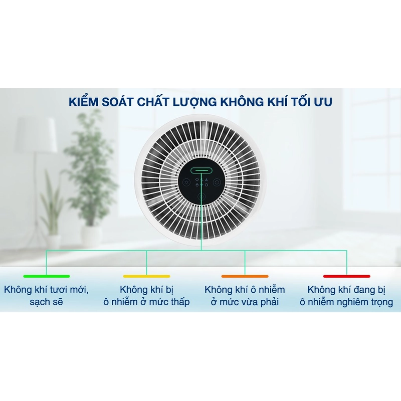 Máy lọc không khí Xiaomi Smart Air Purifier 4 compact EU (BHR5860EU) 27W 379109