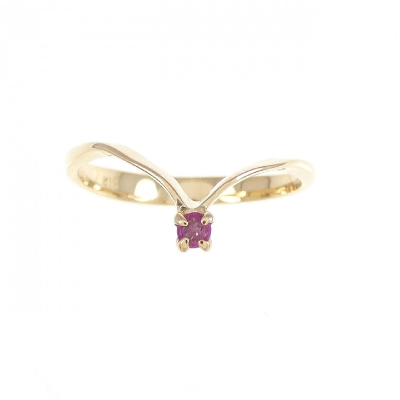 Nhẫn Ruby K18YG 670981