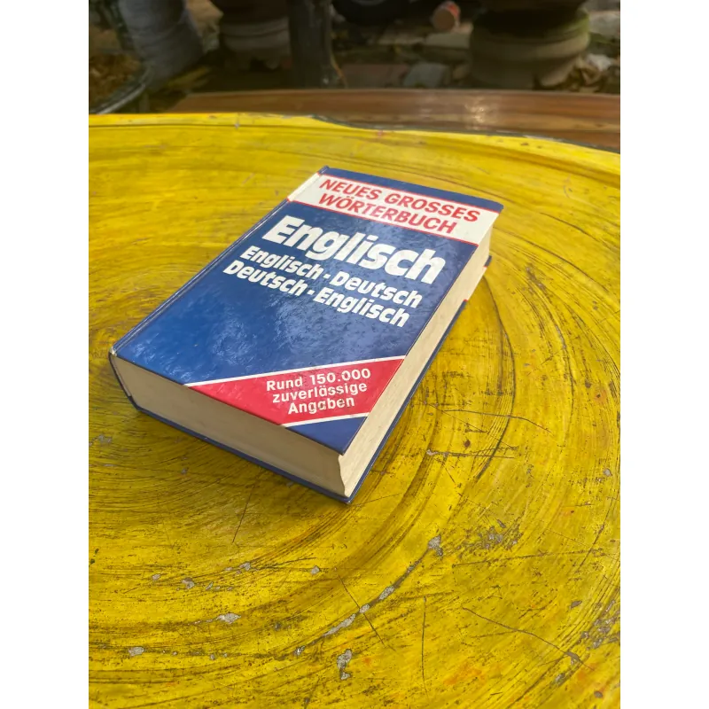 TỪ ĐIỂN ANH - ĐỨC- ĐỨC - ANH BÌA CỨNG MÀU XANH 730588