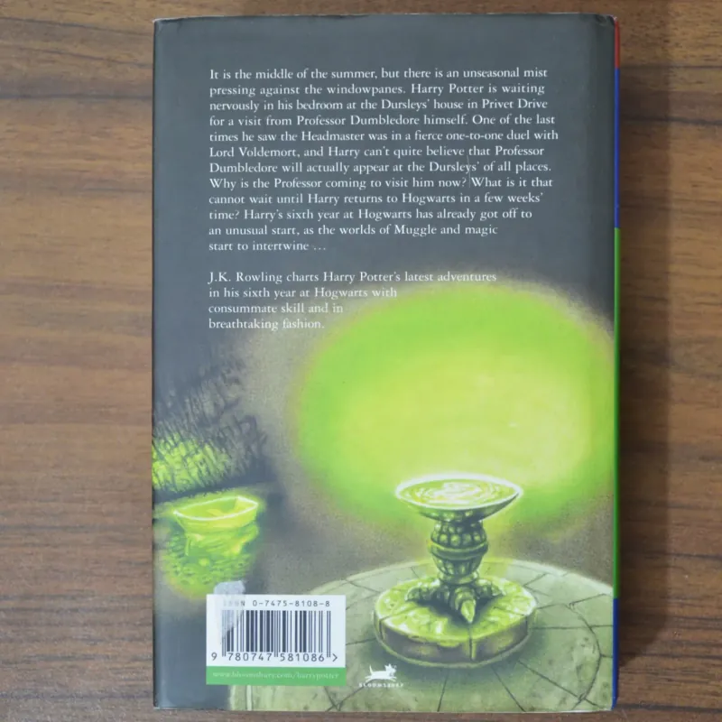 Harry Potter and The Half-Blood Prince - Book 6 - Bloomsbury 1st Edition 1029025