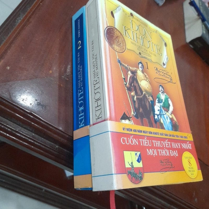 ĐÔN KIHÔTÊ nhà quý tộc tài ba xứ Mantra (trọn bộ 2 tập) 447190