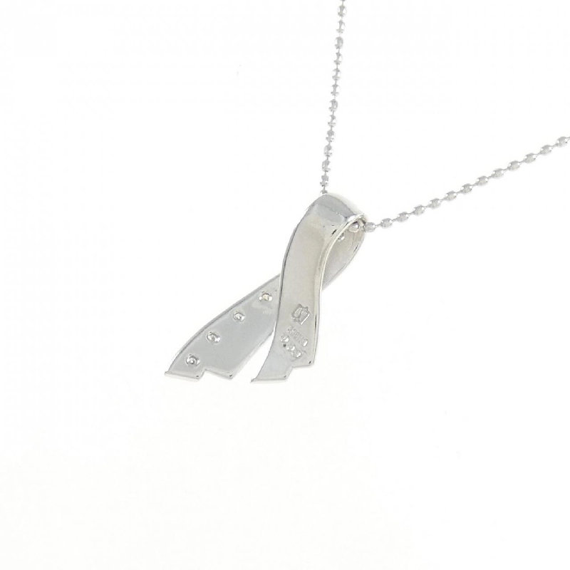 K18WG Dây chuyền kim cương 0.03CT - Hàng hiệu Chính hãng 863578