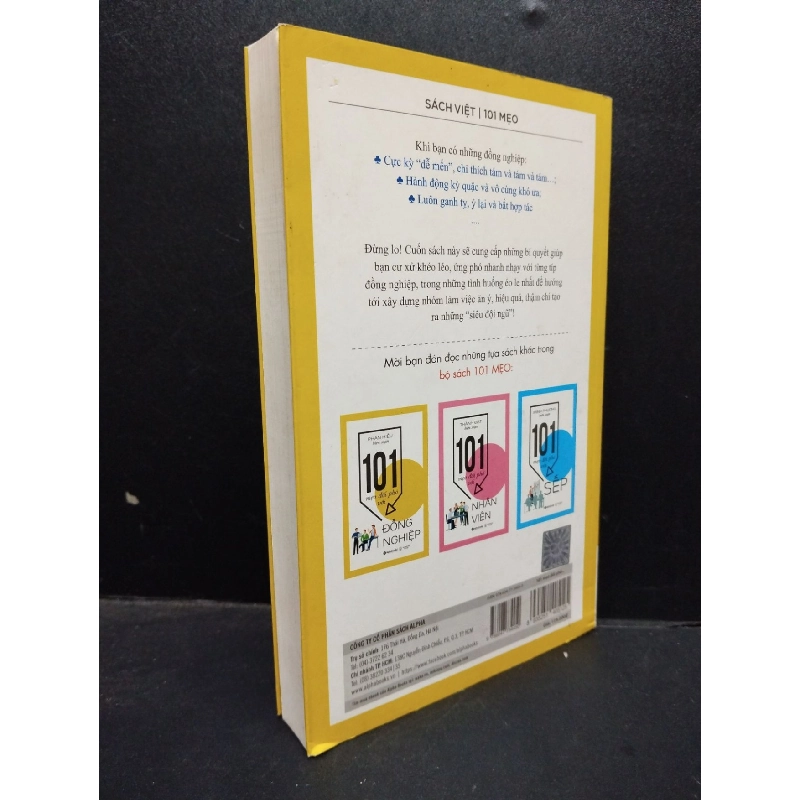 101 Mẹo đối phó với đồng nghiệp Phan Hiếu 2017 mới 80% bìa cong HCM1405 Kỹ Năng 914391