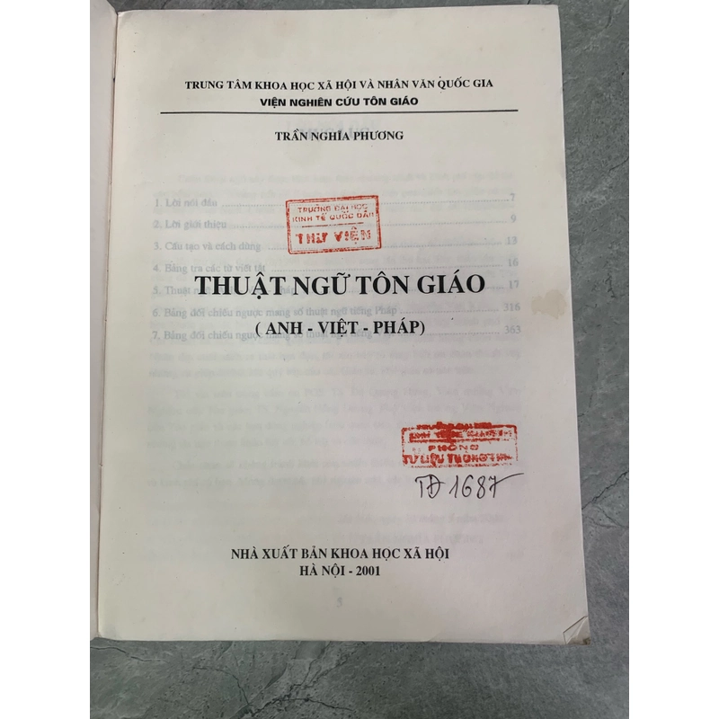 Thuật ngữ tôn giáo (anh - việt - pháp) 299269