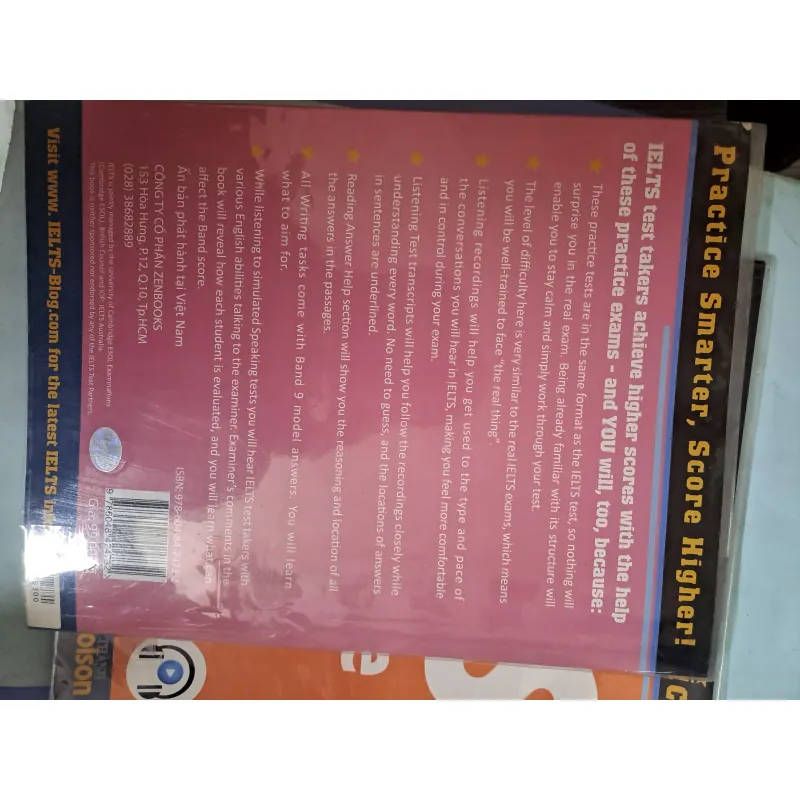 Bộ 2 cuốn 5 IELTS practice tests (1academic + 1 general) 781509