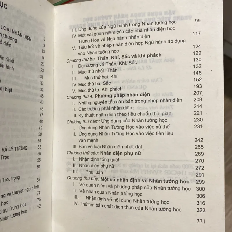 VẬN DỤNG KHOA NHÂN TƯỚNG HỌC TRONG ỨNG XỬ VÀ QUẢN LÝ KINH DOANH (XB 1998) 697721