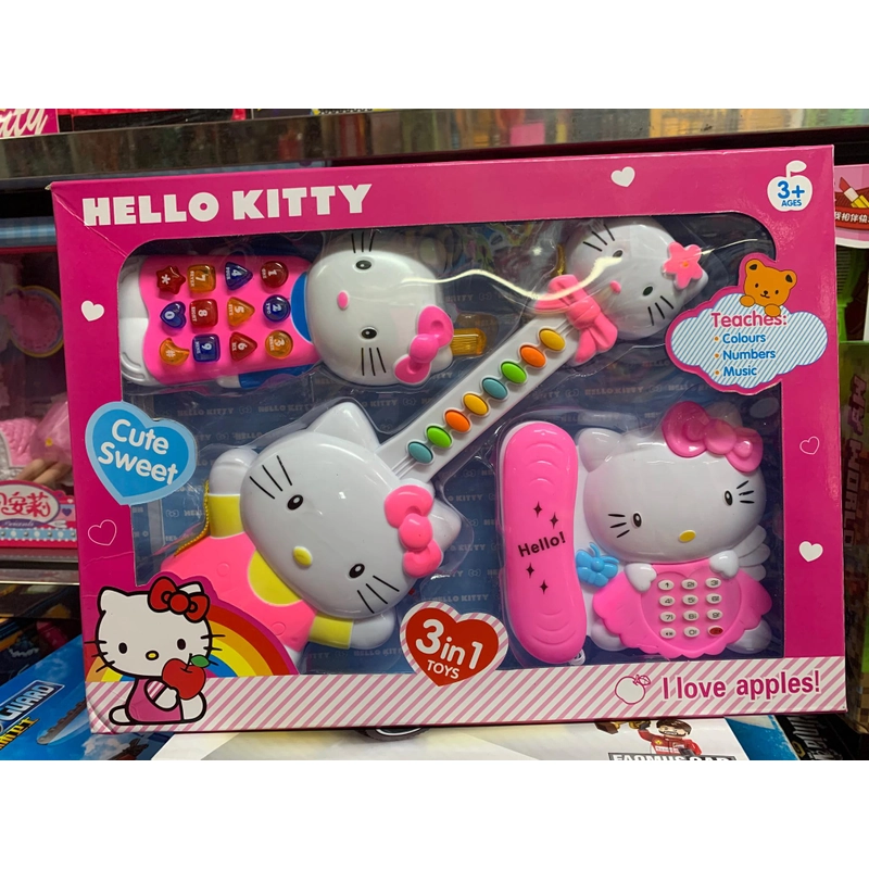 Bộ đồ chơi đàn Hello Kitty gồm 3 món KT1203 301952