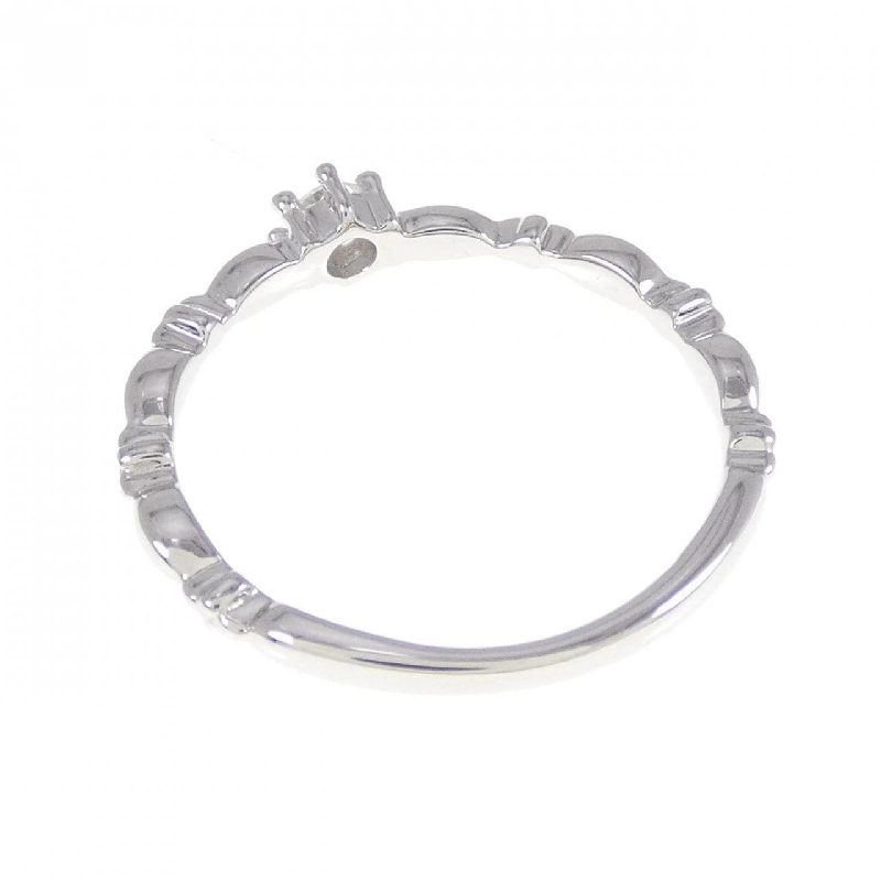 Nhẫn kim cương K14WG 0.10CT 672813