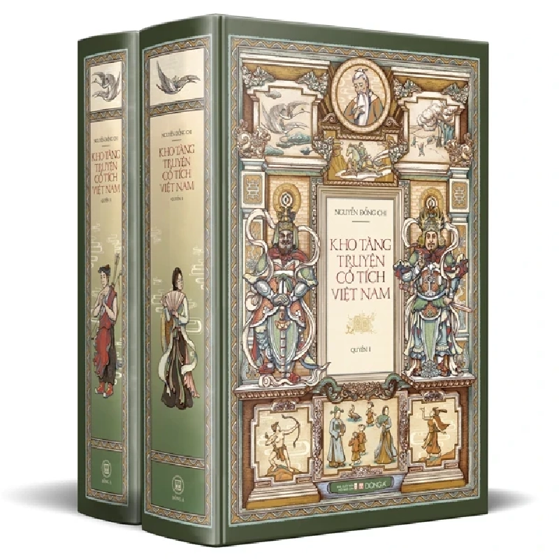 Bộ Sách Kho Tàng Truyện Cổ Tích Việt Nam - Quyển 1 + Quyển 2 (Bộ 2 Quyển) (2025) (Bìa Cứng) - Nguyễn Đổng Chi, Phạm Ngọc Tuấn, Phạm Ngọc Tân 699697