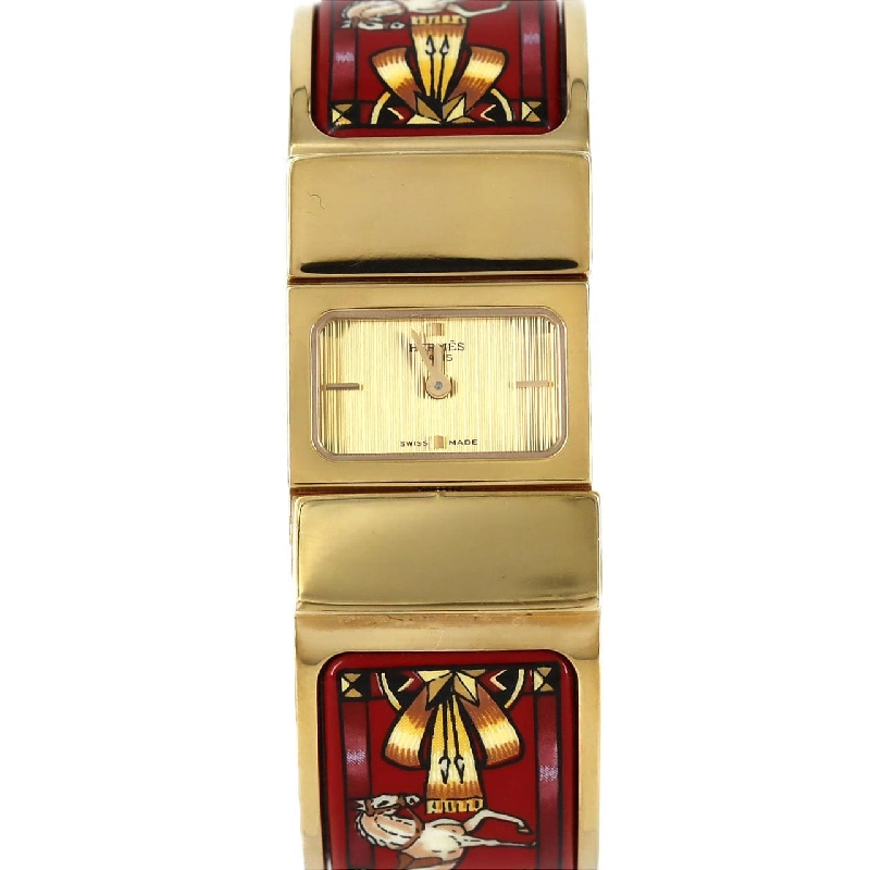 Hermès Roke Enamel GP LO1.201 GP Quartz - Hàng hiệu Chính hãng 874118