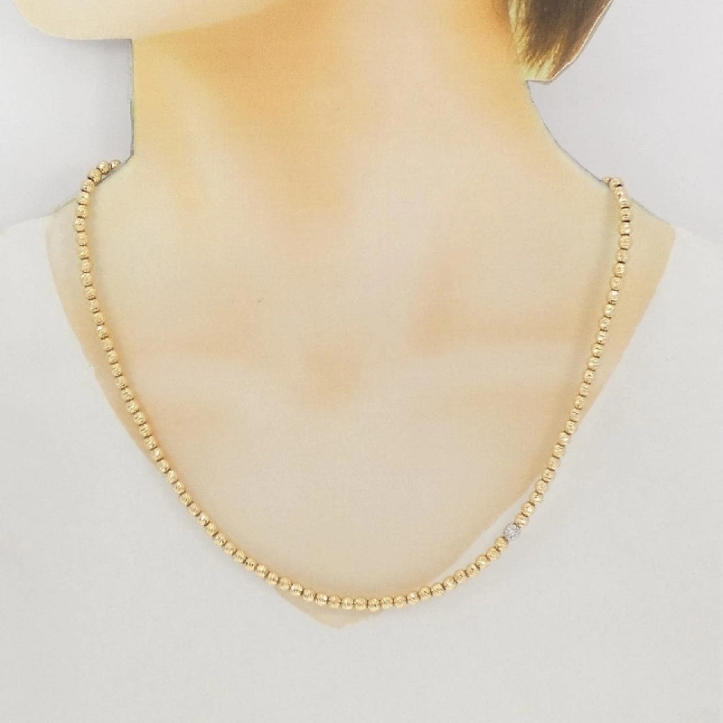 Dây chuyền vàng lấp lánh SJX 0.04CT - Hàng hiệu Authentic 839614