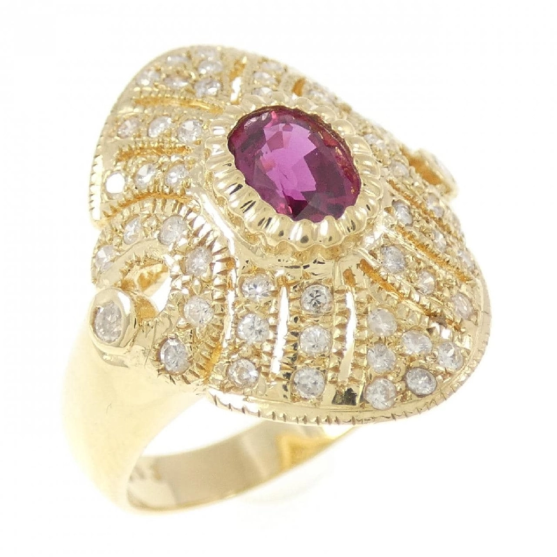 Nhẫn Ruby K18YG 0.63CT 670431