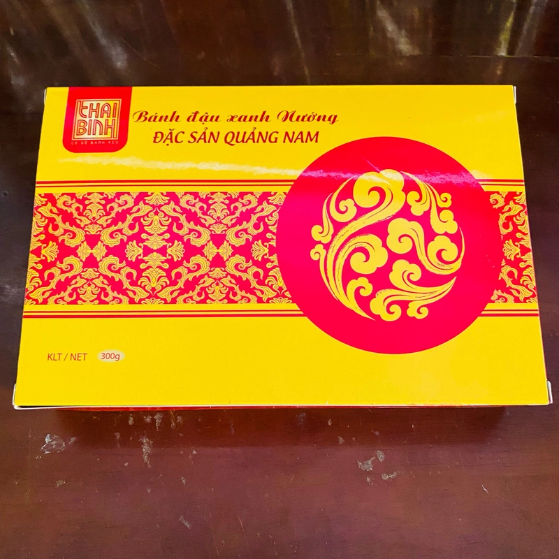 Combo 5 hộp bánh đậu xanh nướng (300g x 5) Thái Bình - Đặc sản Quảng Nam  443134