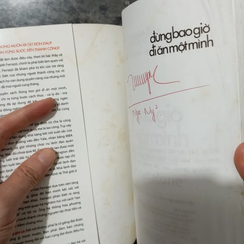 [Bí kíp Networking] Sách Đừng Bao Giờ Đi Ăn Một Mình - Keith Ferrazzi 1019910