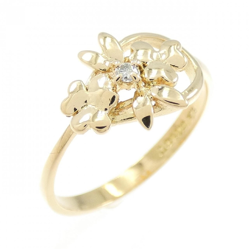 Nhẫn kim cương K18YG 668145