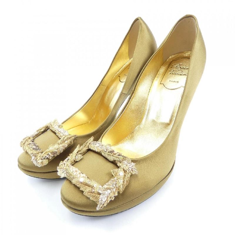 【Mã giảm giá】Giày cao gót ROGER VIVIER 664503