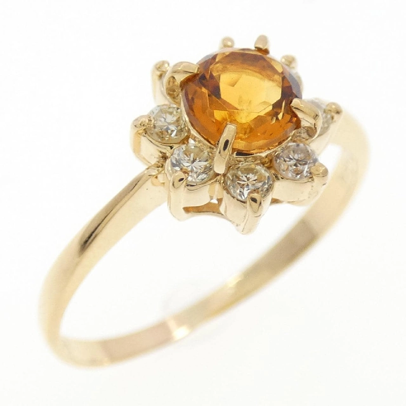 Nhẫn Citrine K18YG 668646