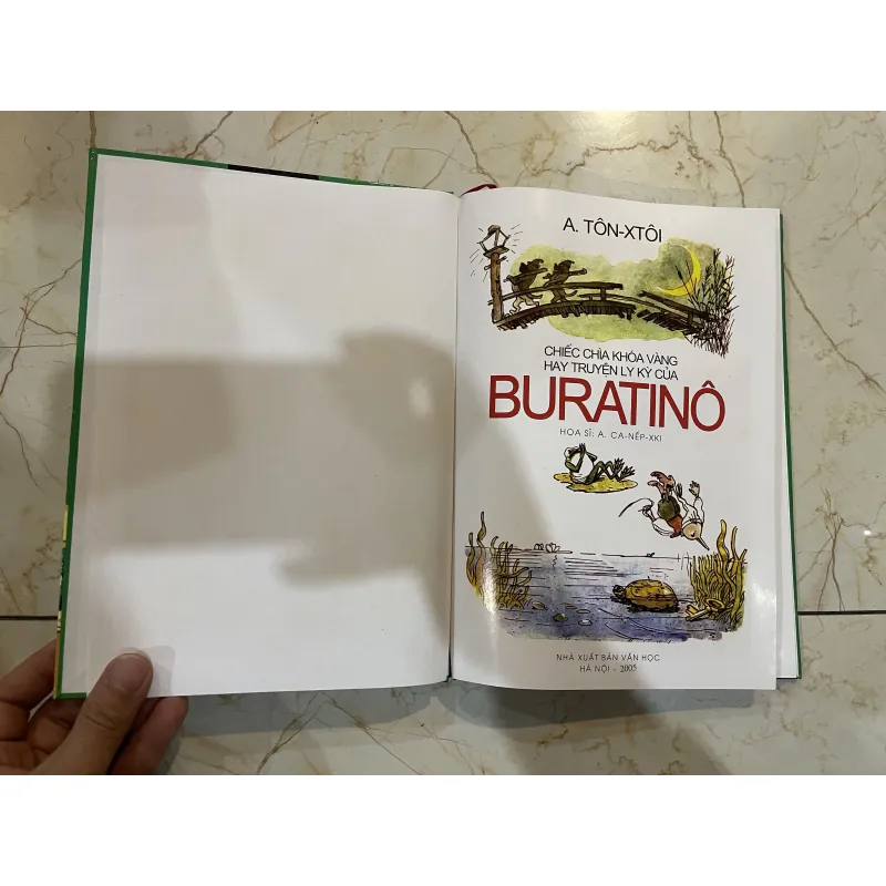 Chiếc chìa khóa vàng hay truyện ly kỳ của Buratino - A.Tôn-xtôi 748604