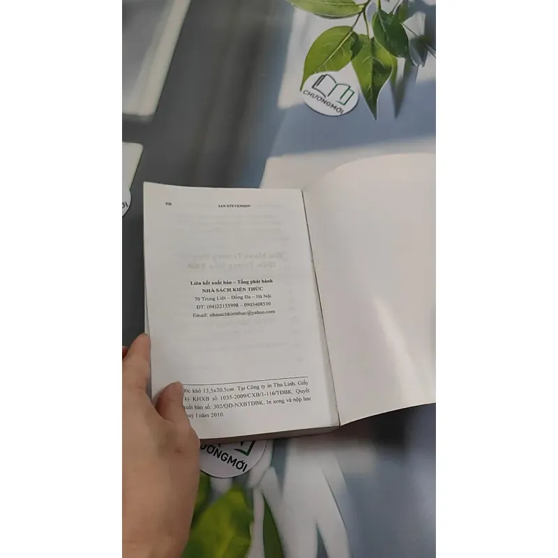 [MIỄN PHÍ BỌC SÁCH] Hiện Tượng Đầu Thai - Ian Stevenson 776111