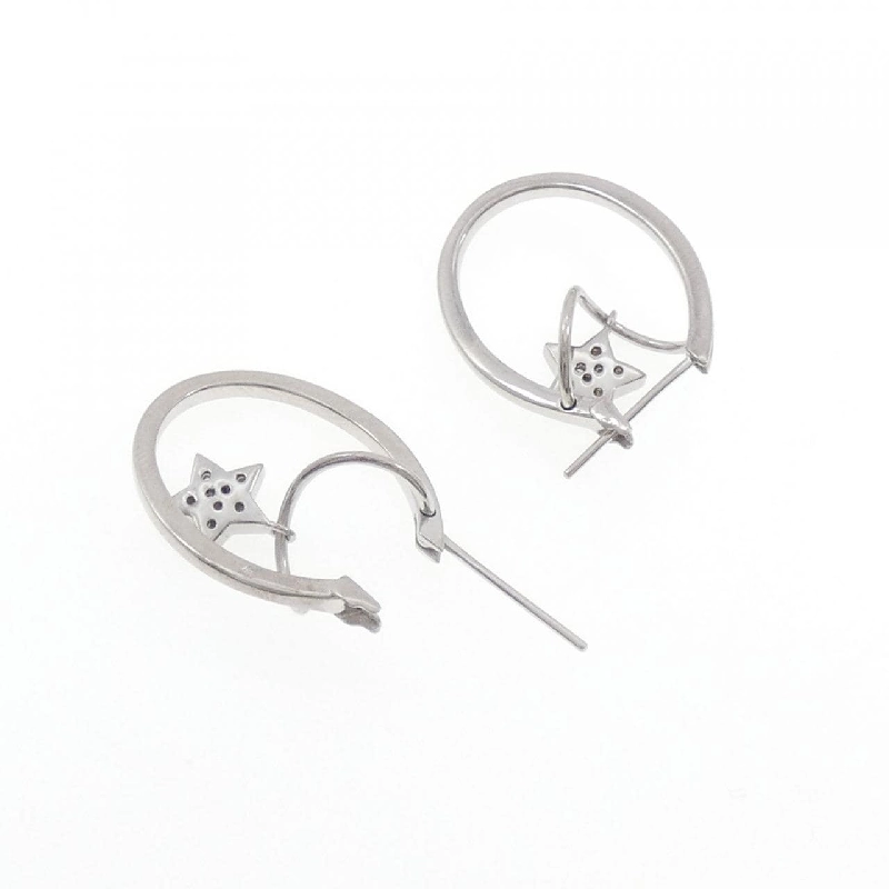 K18WG Bông tai kim cương sao 0.10CT - Hàng hiệu Chính hãng 865898