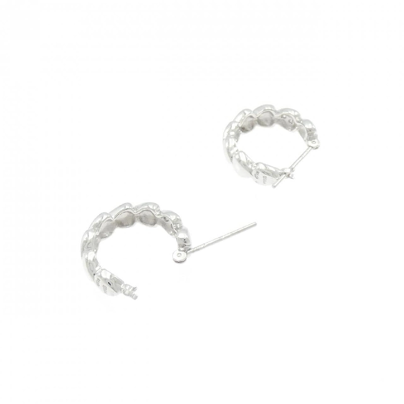 K14WG Bông tai kim cương hình trái tim 0.06CT - Hàng hiệu Chính hãng 870138