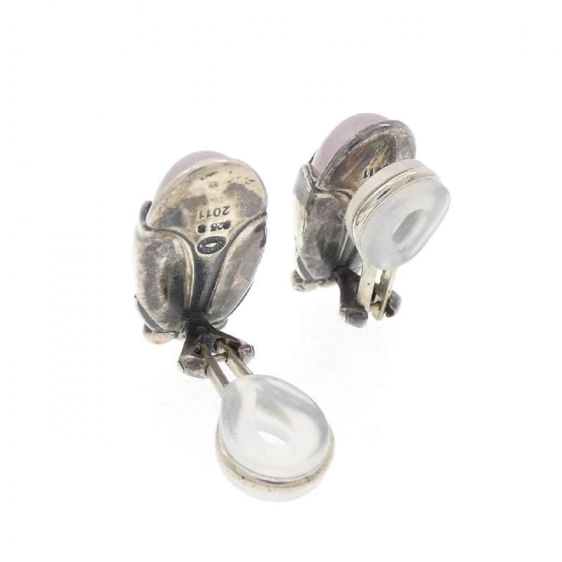 Khuyên tai Rose Quartz George Jensen - Hàng hiệu Authentic 844777