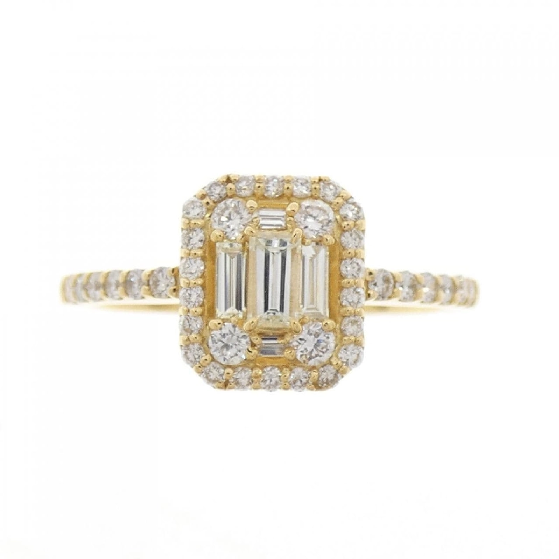 【Sản phẩm mới】Nhẫn kim cương K18YG 0.50CT 669141