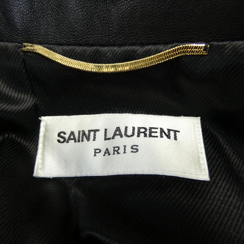Áo khoác da biker cổ điển SAINT LAURENT 397287 Y5YA2 - Hàng hiệu Authentic 809197