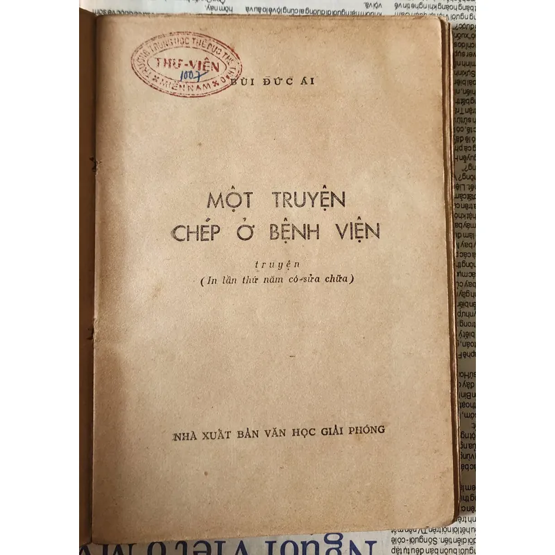 "Một truyện chép ở bệnh viện" - một truyện ngắn nổi tiếng của nhà văn Bùi Đức Ái 707534